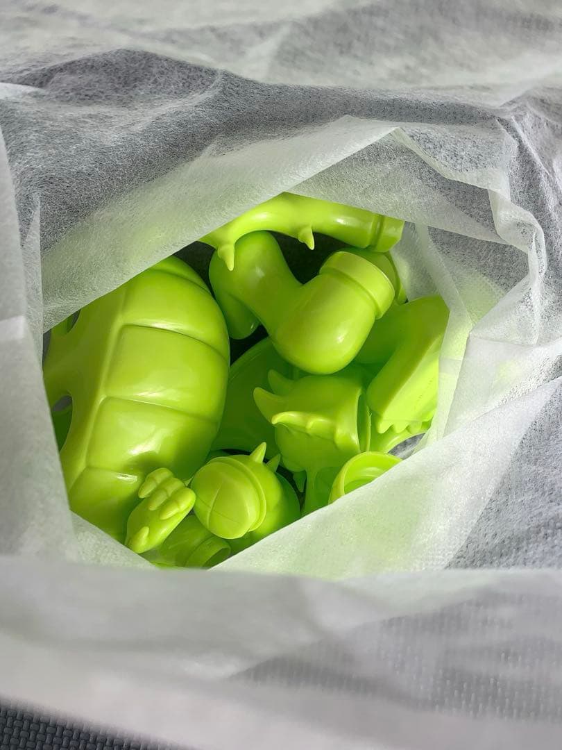 限定】山崎若菜 ドラゴン ソフビ ブラインド ライトグリーン - メルカリ