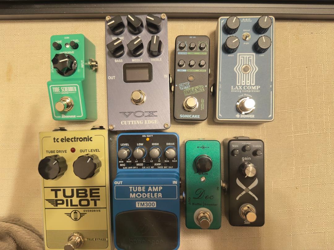 【ジャンクなし】ギターエフェクター8台セット チューブスクリーマーミニなど Ibanez TSMINI チューブスクリーマーミニ Tube Screamer Mini オーバー