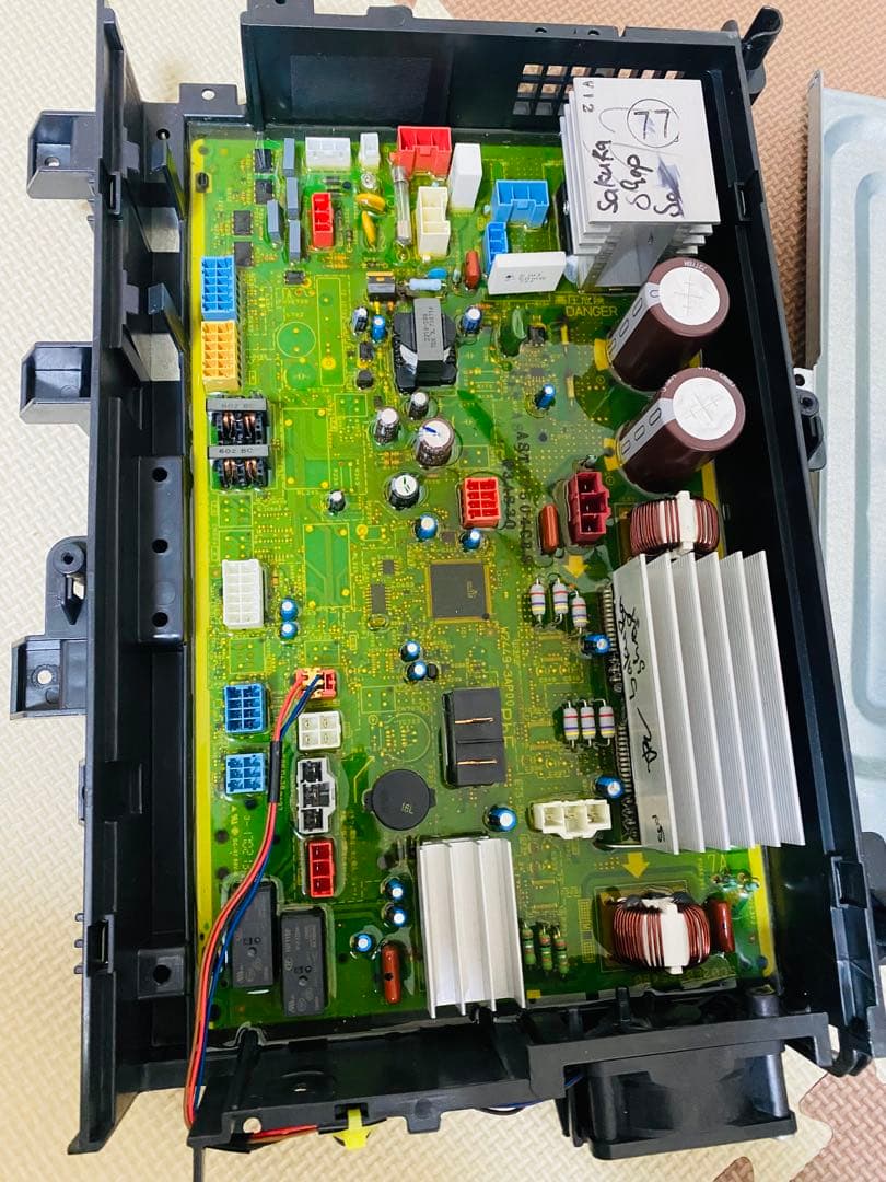 パナソニックドラム洗濯機用基板とパネルセットNA-VX7700 2017 - メルカリ