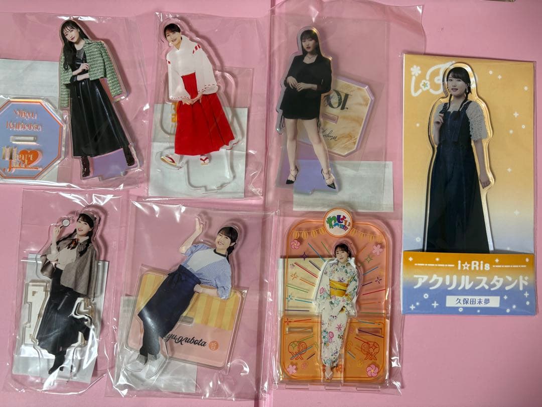 i☆Ris 久保田未夢 アクリルスタンド 纏め売り - メルカリ