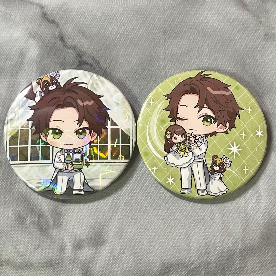 うらたぬき デフォ 缶バッジ 浦島坂田船 Weddiing 2024 - メルカリ