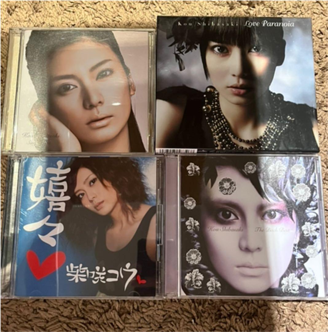 柴咲コウ 限定版 4枚CD セット＋DVD付 - メルカリ