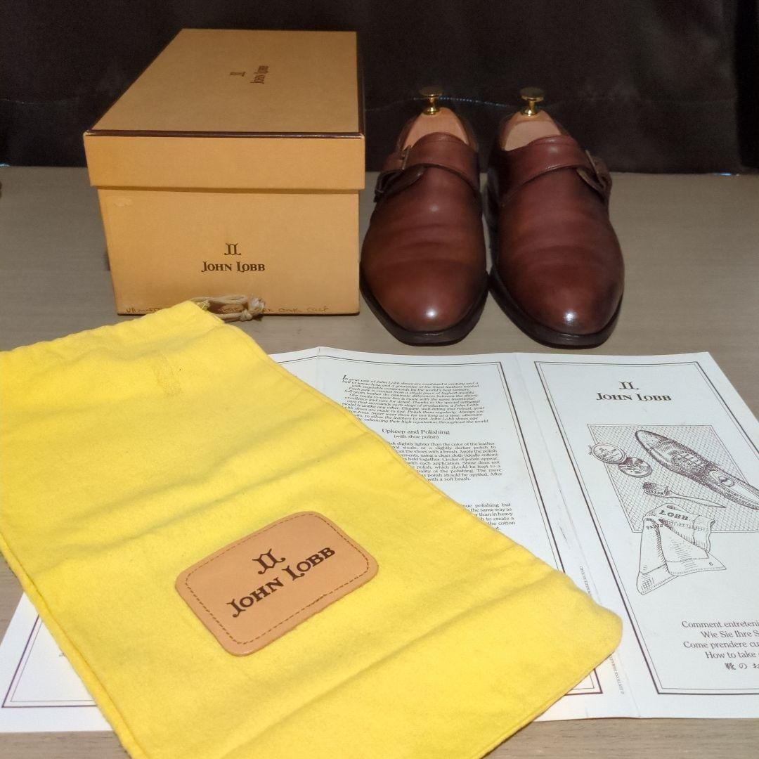 【早い者勝ち】旧 ジョンロブ 6E モンクストラップ マッタ 希少 処分価格です SALE】オリエンタル JOSEPH2 BLACK モンクストラップ メンズ[サイズ