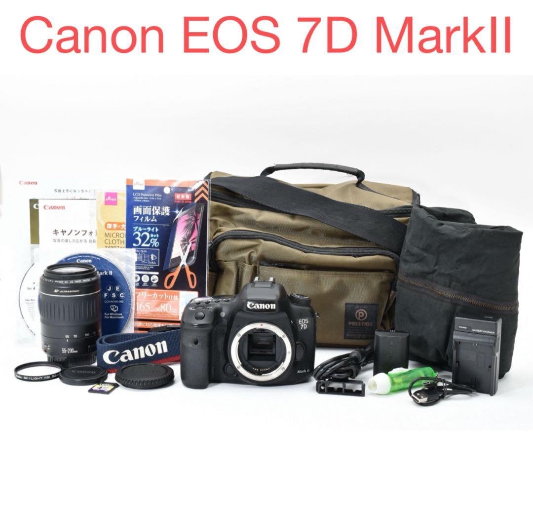 デジタル一眼レフカメラ/Canon EOS 7D MarkⅡ 望遠レンズセット レンタル] キャノン Canon EOS 7D Mark II 望遠レンズセット｜一眼レフ