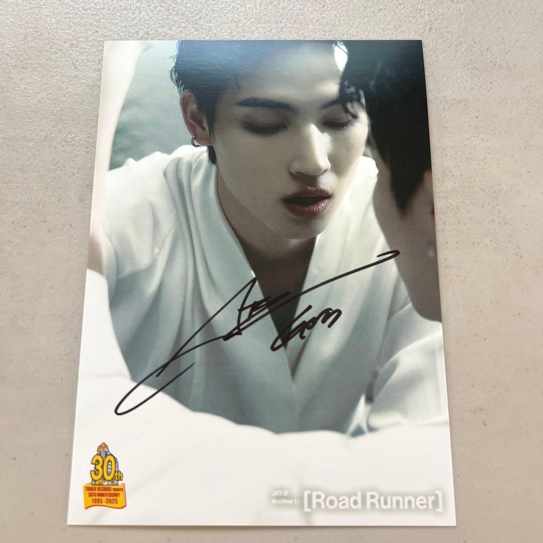 GOT7 JAYB Road Runner 渋谷タワレコ 直筆サイン - メルカリ