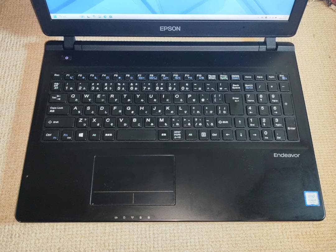 EPSON Endeavor NJ4100 第7世代Ci5 大容量SSD搭載 - メルカリ