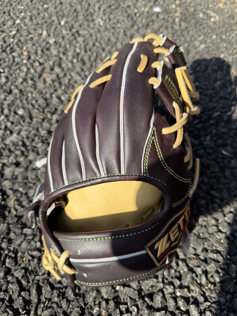 【美品】ZETT プロステイタスSE 源田モデル ゼット（ZETT） プロステイタスSE 硬式 グローブ グラブ 源田モデル 内