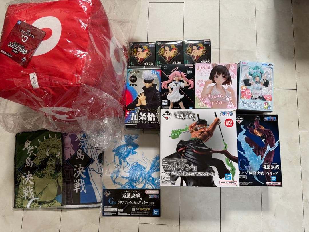 未開封】ワンピース 呪術廻戦 フィギュア大量まとめ売り おまけ多数