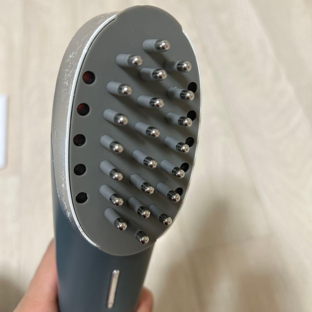 《安値》mysé スカルプブラシ 充電器付き グレー