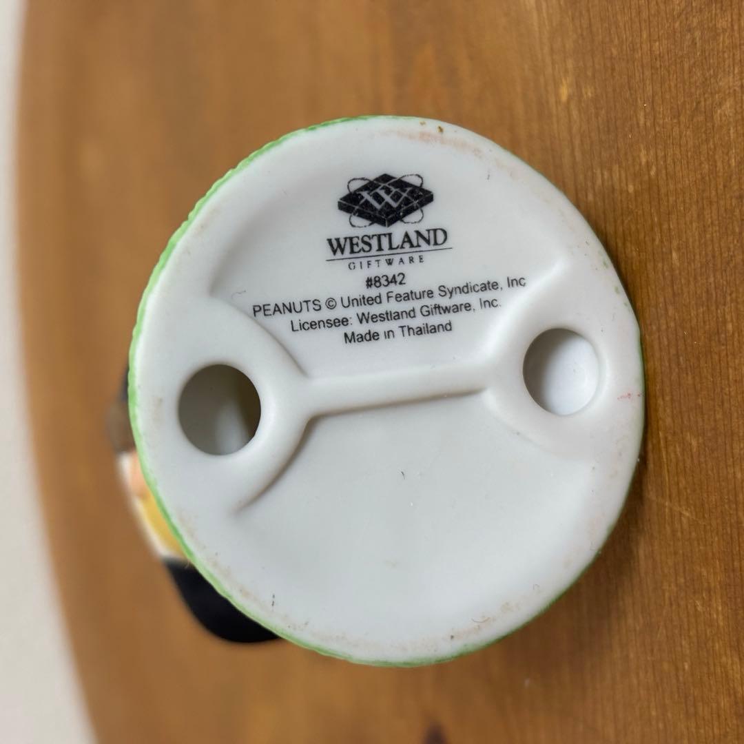 ヴィンテージスヌーピー WESTLAND製 シュローダー フィギュア 陶器