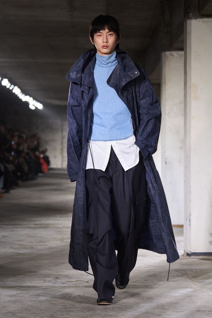 試着のみ 24aw dries van noten モッズコート