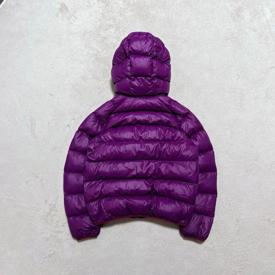 y2k 短丈 mont-bell down jacket パープル 収納袋付き! - メルカリ
