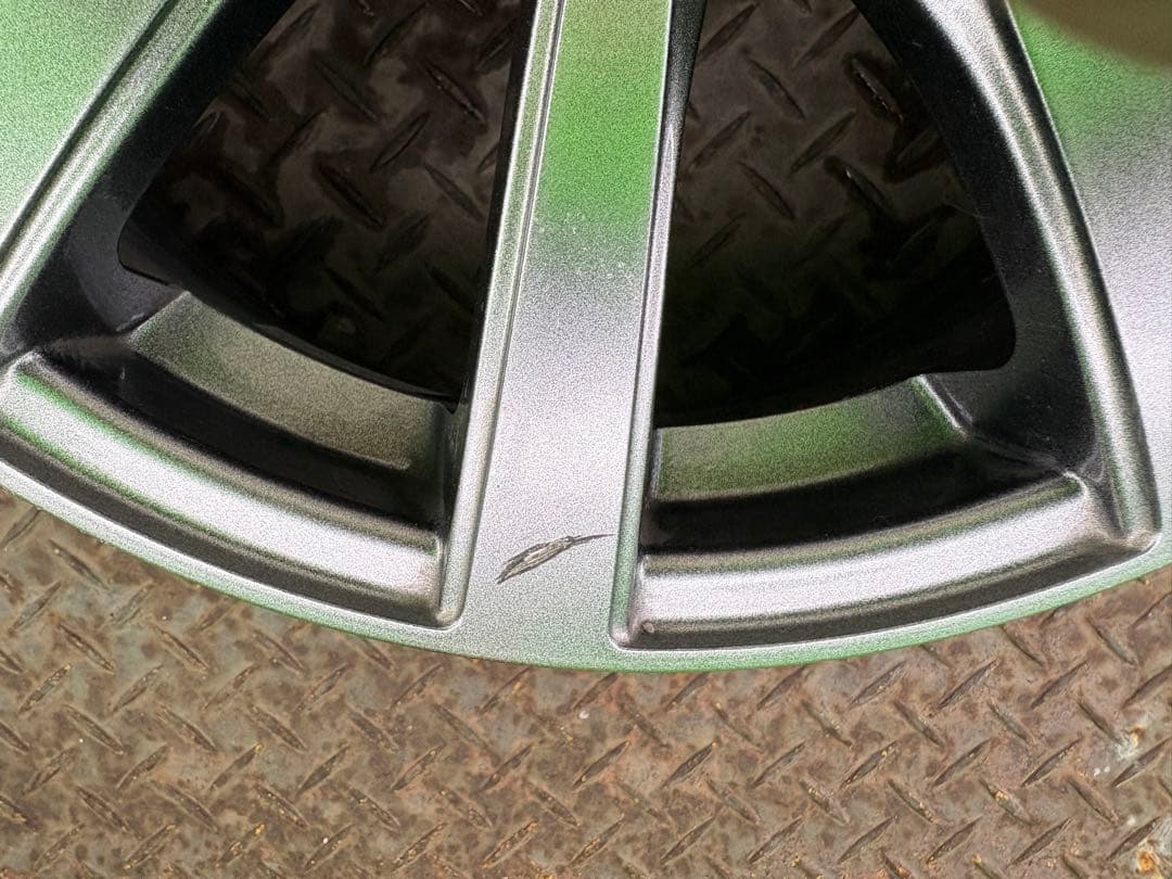 16インチ 6.5J ホイール 4本セット　ガンメタリック PCD100