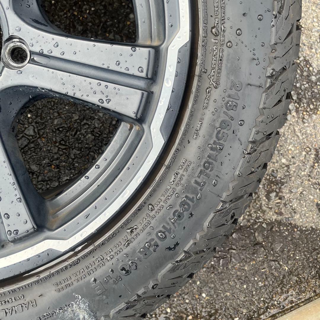 ハイエース 16インチアルミホイールレイズガルシア 4本 送料込み変更