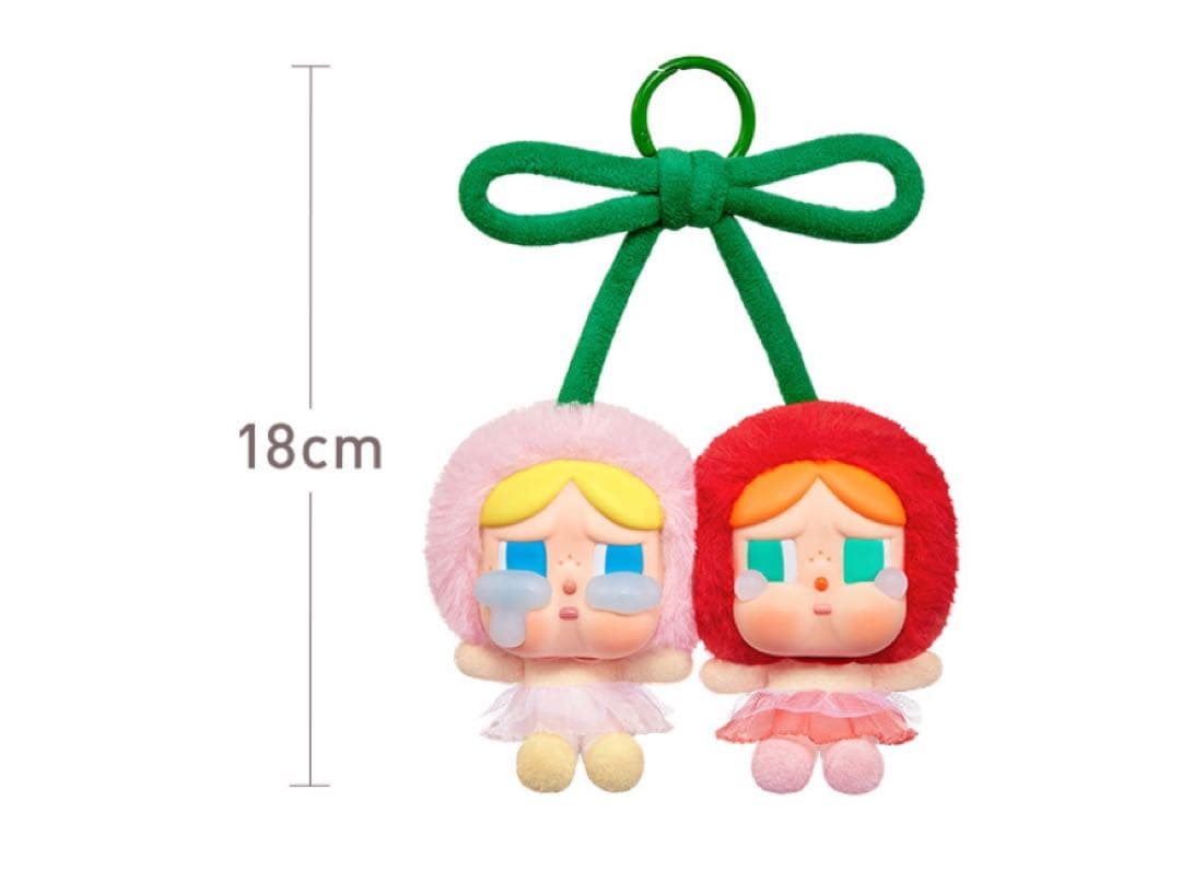 CRYBABY クライベイビー さくらんぼ ぬいぐるみ キーホルダー 新品