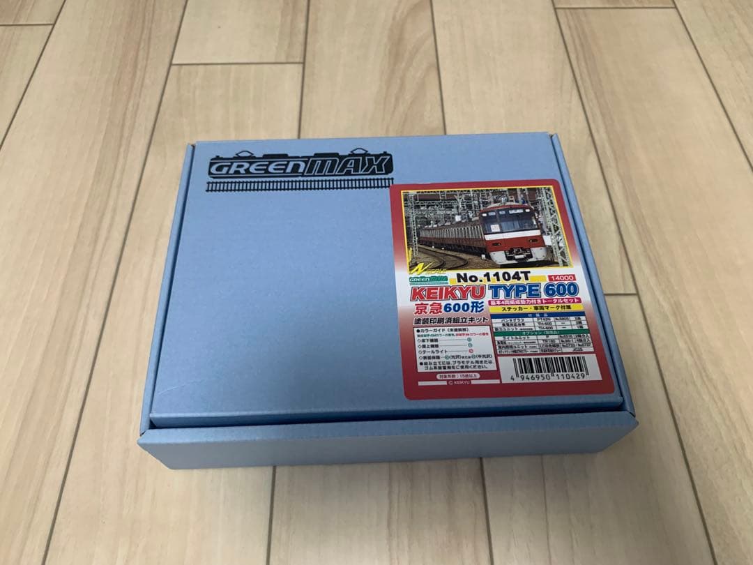 鉄道模型 GREENMAX KEIKYU TYPE 600 No.1104T Green Max 31524 N Gauge Keikyu 600 Type 4th Car, Update Car