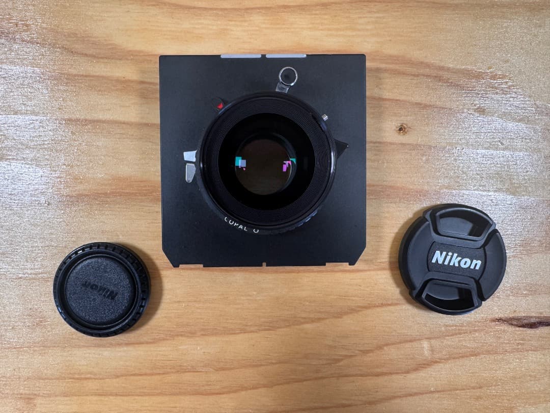 Nikon Nikkor-W 150mm f/5.6 大判レンズ Nikon 150mm f/5.6 Nikkor-W Lens with Copal #0 Shutter 1314 B&H