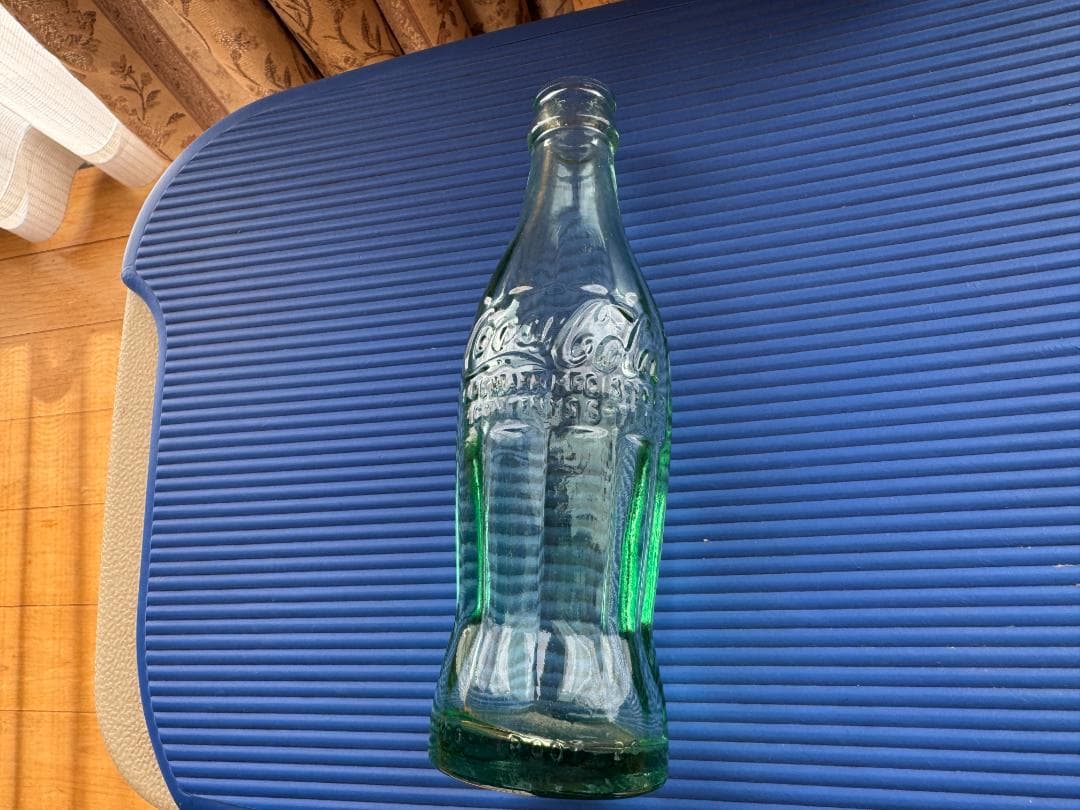 美品 コカコーラUSA ヴィンテージ ガラスボトル 1915年 瓶