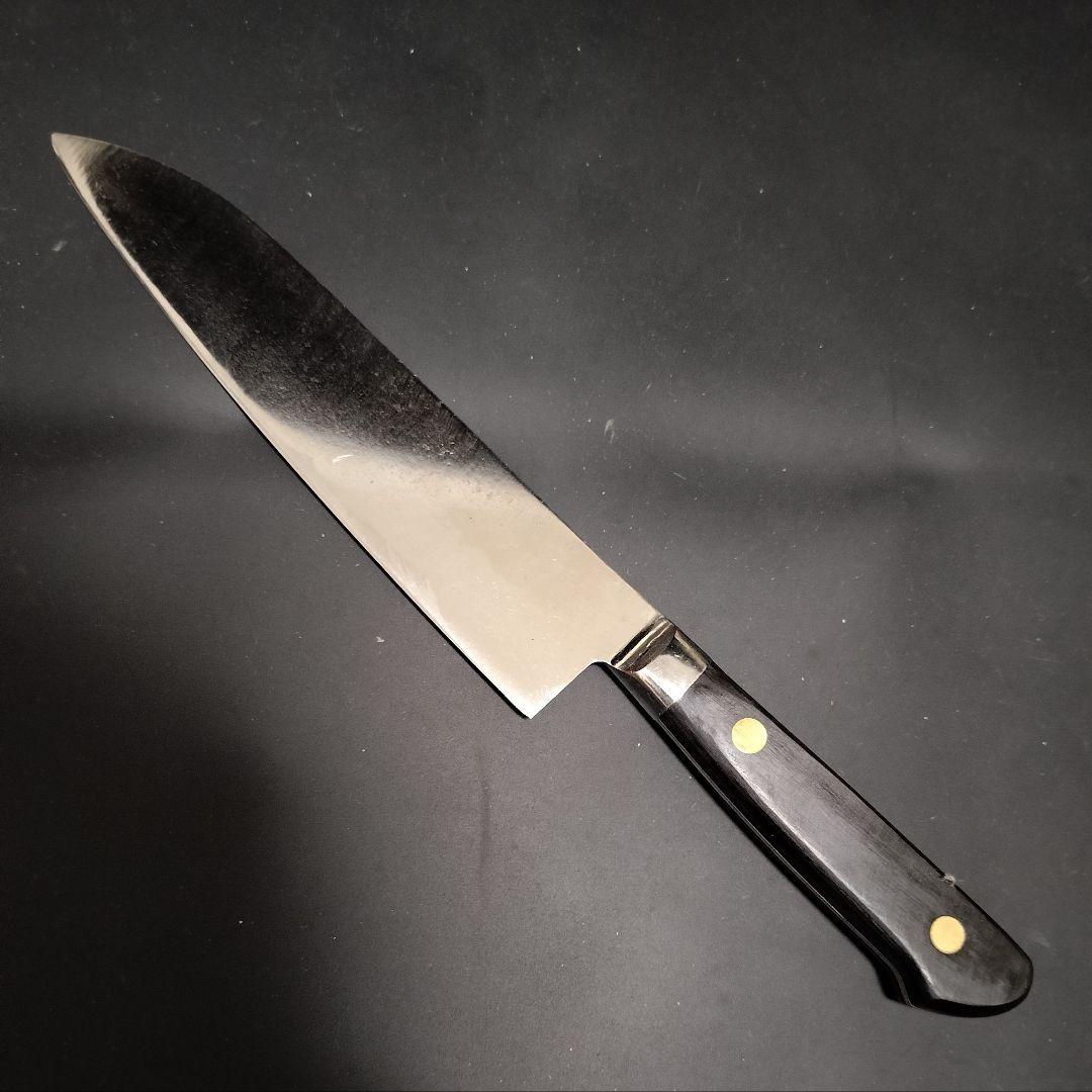 ミソノ スウェーデン鋼（梅彫刻入）三徳 包丁 研ぎ済み - メルカリ