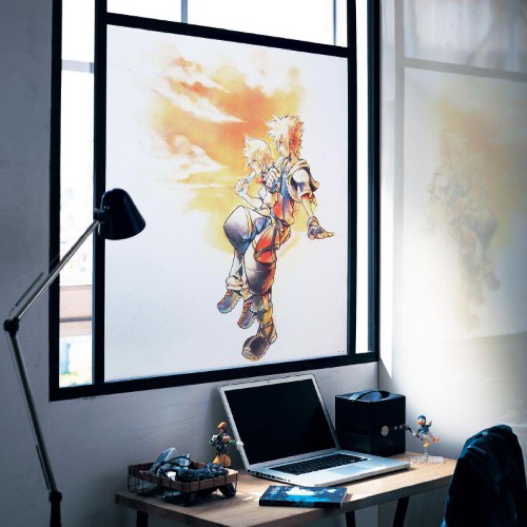 キングダムハーツ 窓飾りシート ソラ ロクサス ベルメゾン - メルカリ