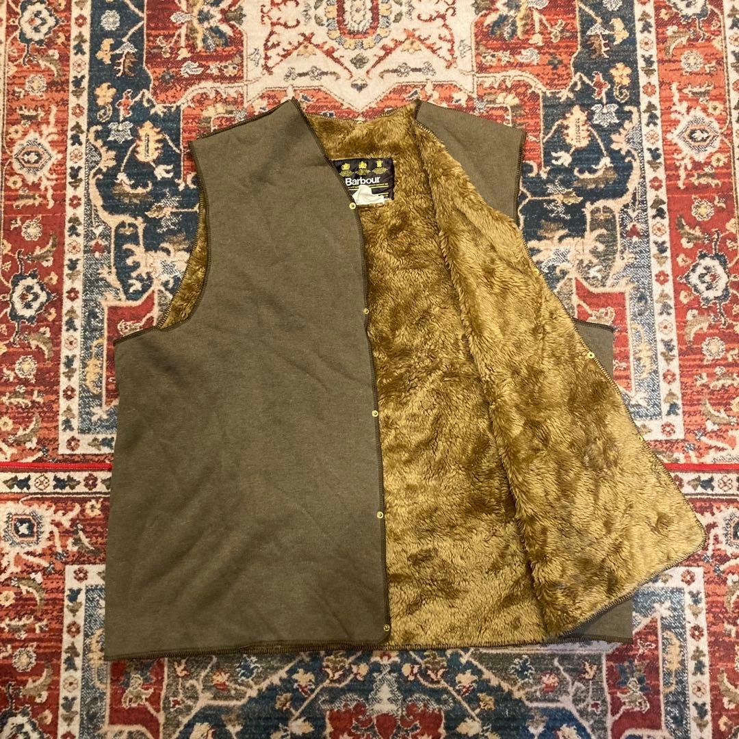 80s Barbour Liner Vest バブアー ライナーベスト - メルカリ