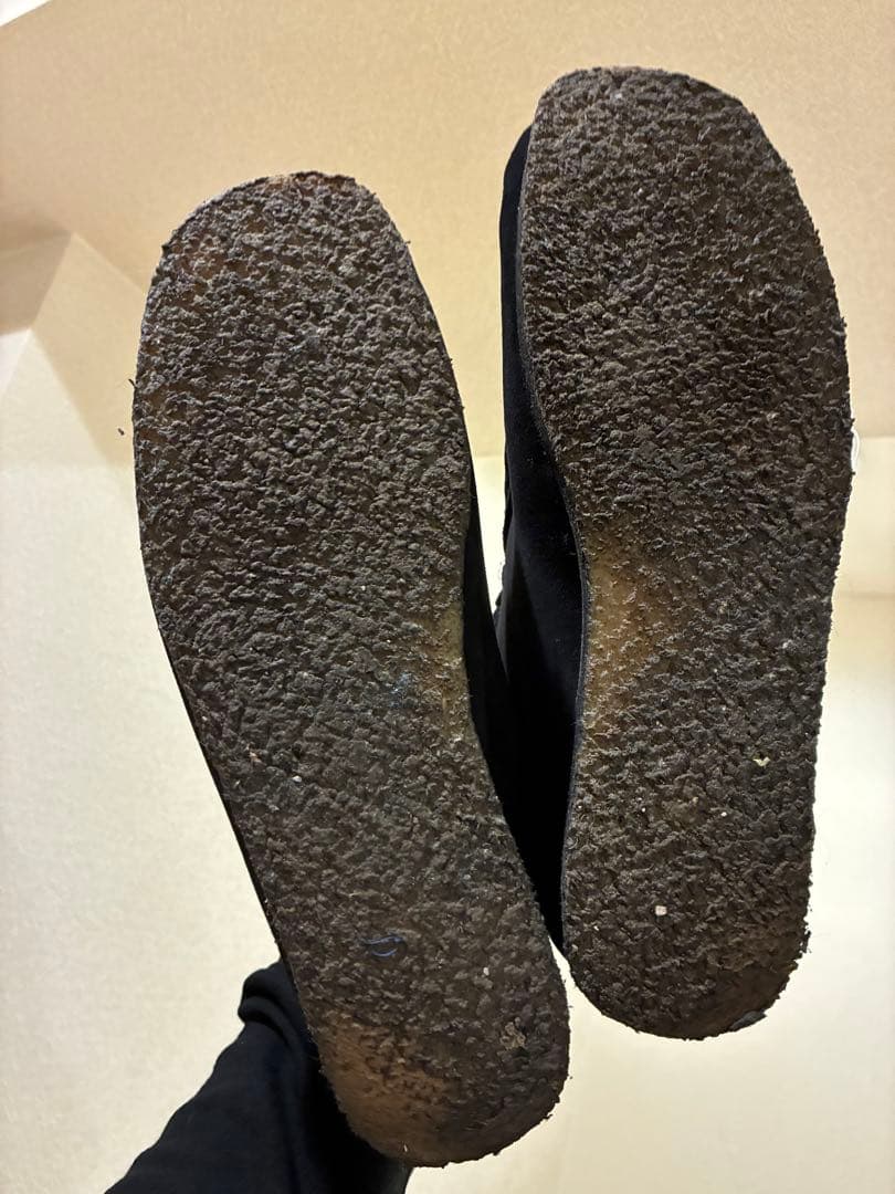 クラークス ワラビー ブラック 26.0cm