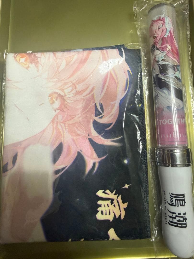 鳴潮 エイメス 特典 タオル(等身) 、ペンライト(ライブ時使用) - メルカリ