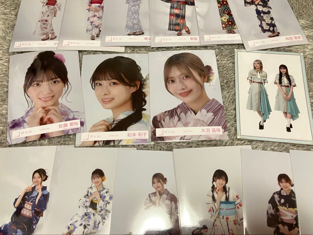櫻坂46 生写真 浴衣2025 - メルカリ
