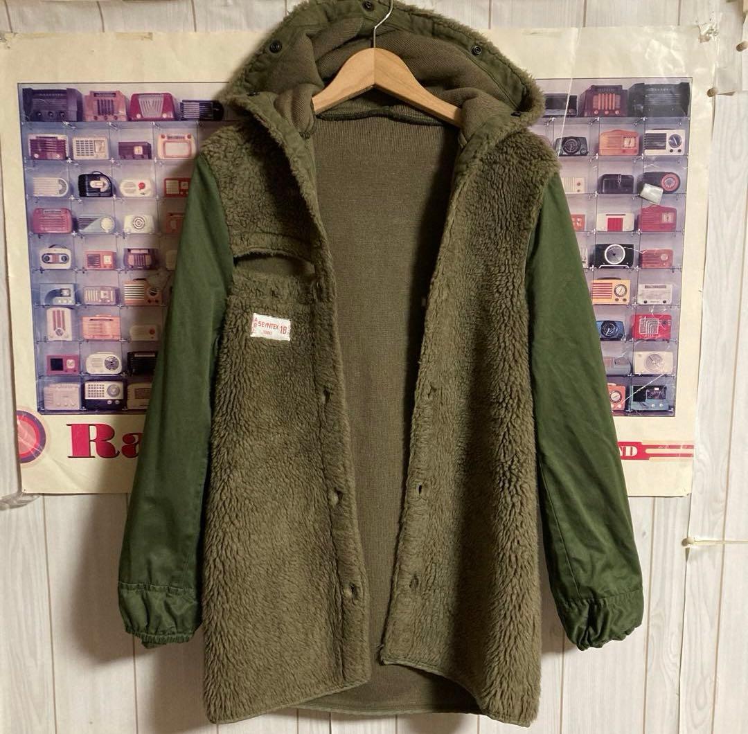 80sベルギー軍ABL SEYNTEXライナー付フィールドパーカーモッズコート