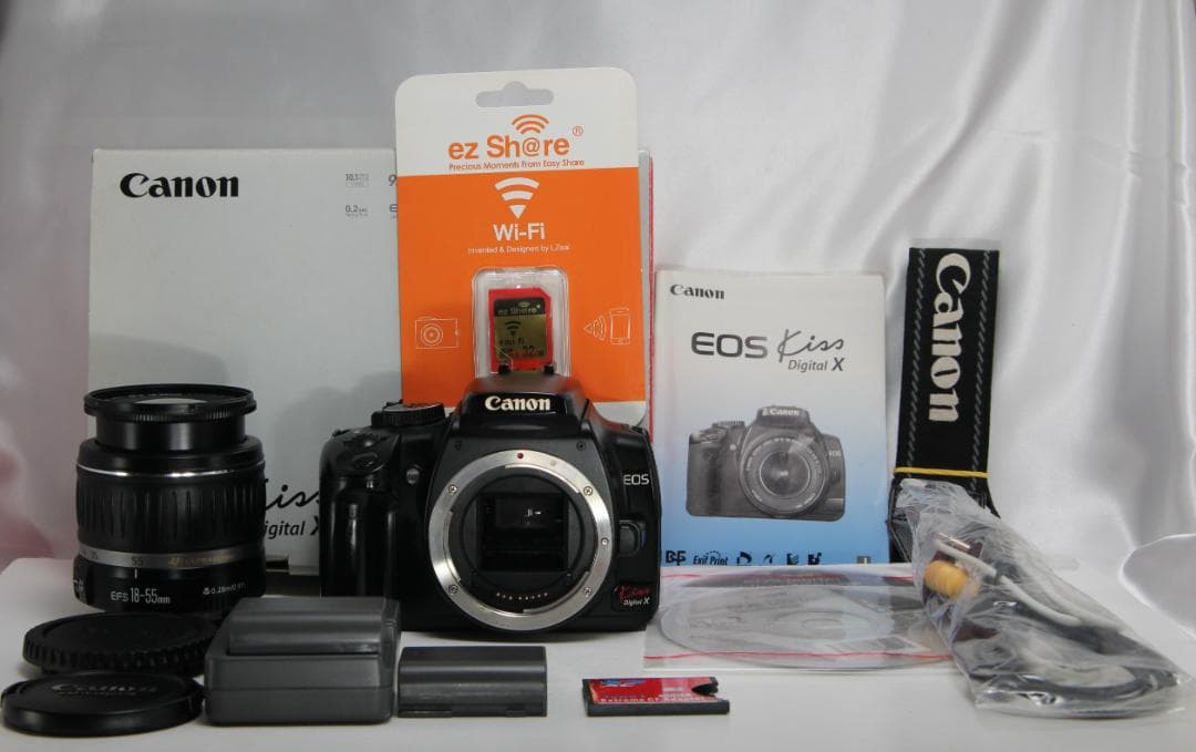❤️Canon kissX☆スマホ転送OK&初心者向け軽いカメラ♪元箱付き