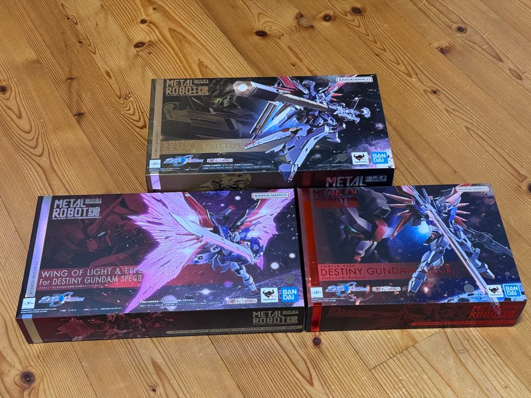 メタルロボット魂デスティニーSPECⅡ ３点セット METAL ROBOT魂 【抽選販売】＜SIDE MS＞ デスティニーガンダムSpecII