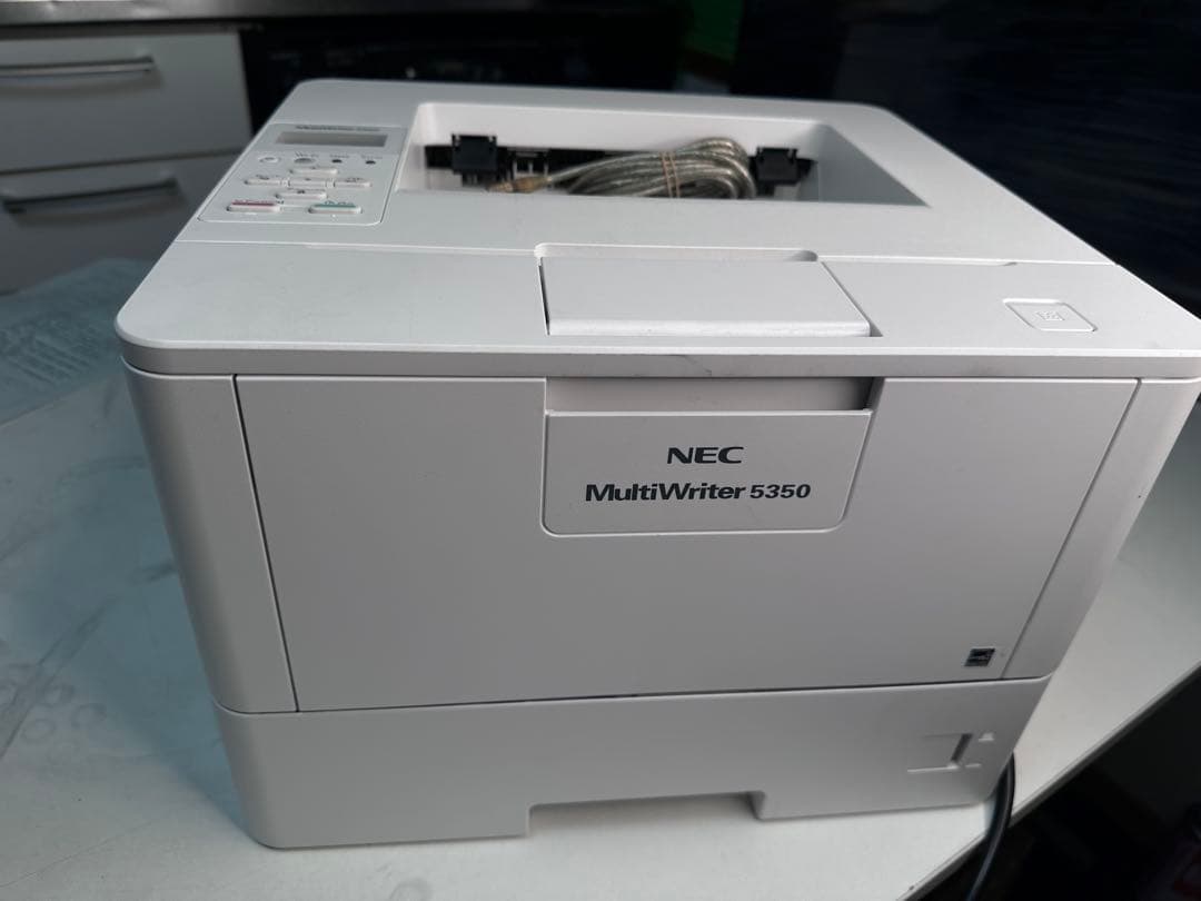 NEC MultiWriter 5350 ホワイト レーザープリンター NEC、業務用のコンパクトなA4対応プリンター「MultiWriter 5350」を5月