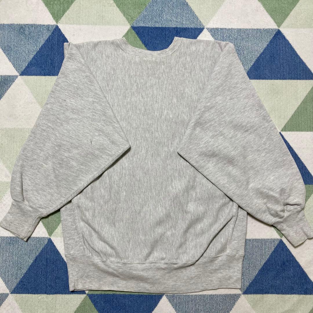 90s Championタイガーバスケ三段リバースウィーブ刺繍タグUSA製 XL