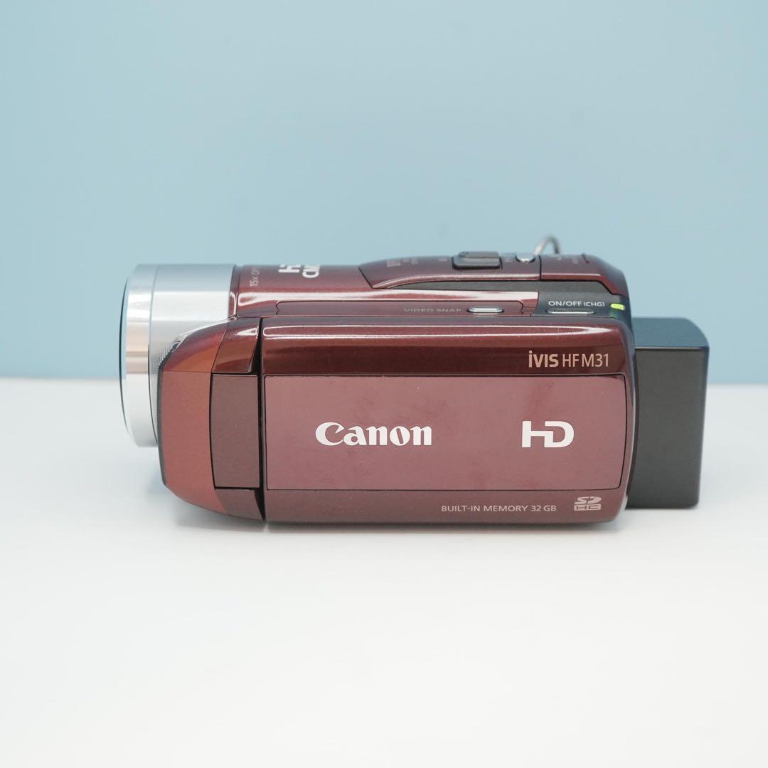Canon ivis HF M31 ビデオカメラ フルセット 美品 a4882 - メルカリ
