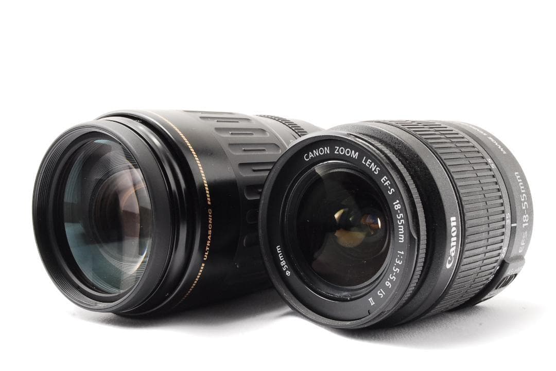 初心者おすすめ❤️キャノン kiss X7 ダブルレンズセット スマホ転送