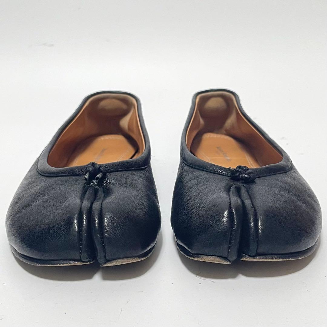 【美品】Maison Margiela タビバレエシューズ レザー 22.5cm