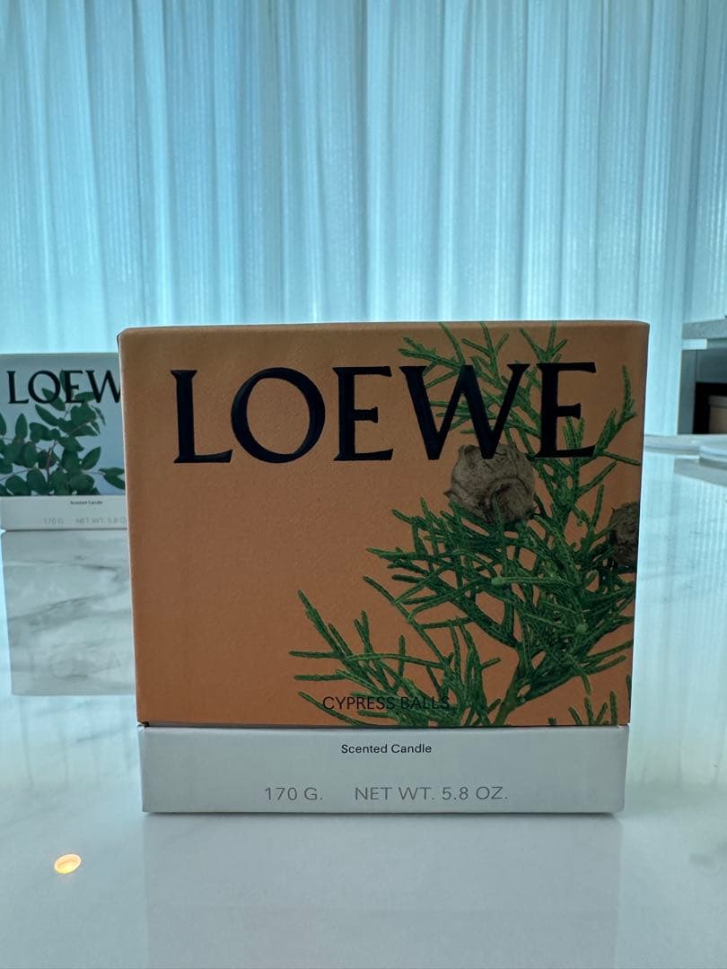 読様 LOEWE サイプレスボール キャンドル スモール 170g