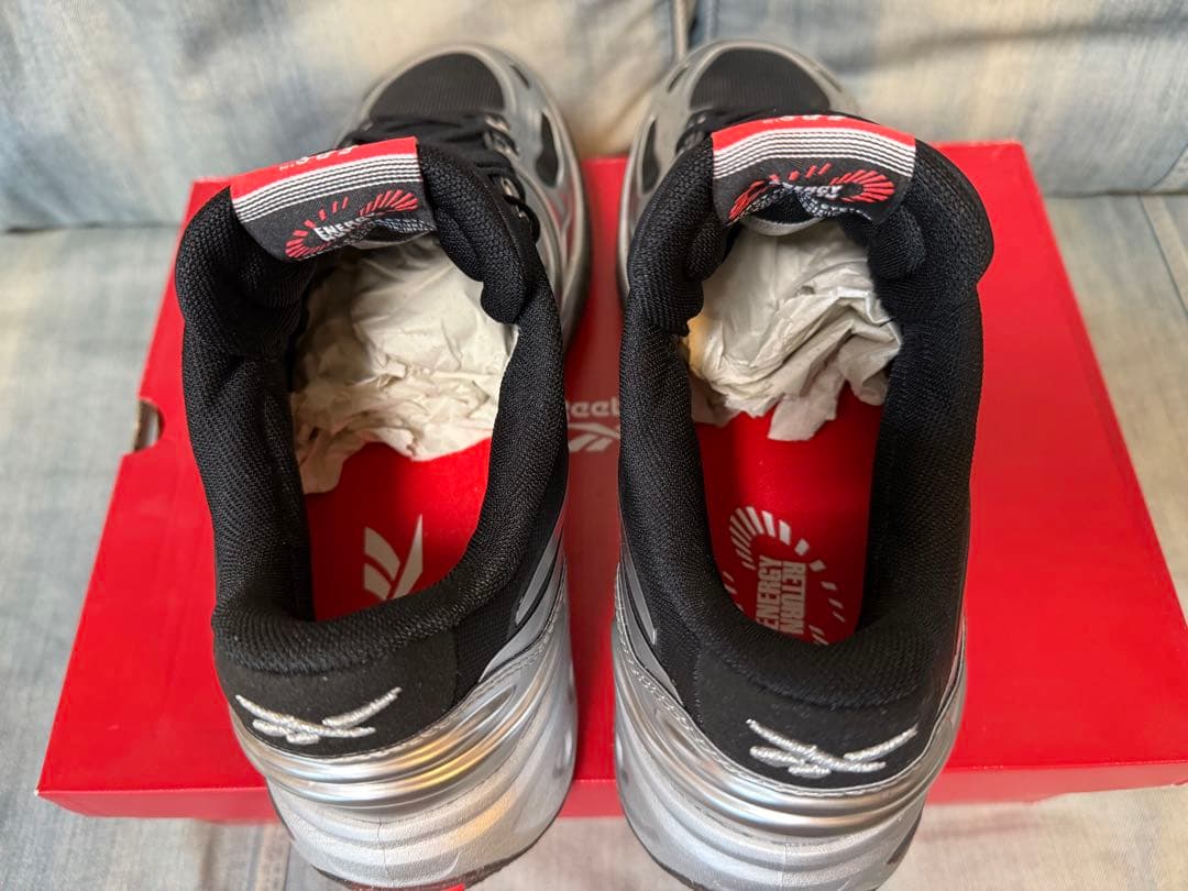 【新品未着用】Reebok Engine A \"Silver\" 30cm