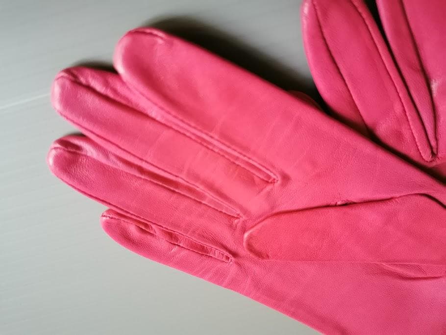 コムデギャルソン 手袋 羊革 ピンク 美品 とっても柔らか 18cm - メルカリ