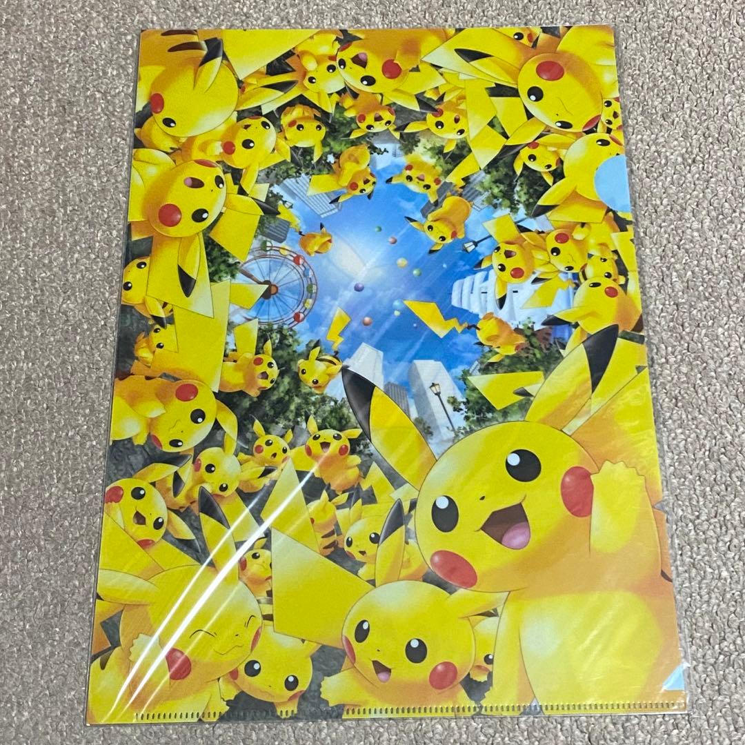新品未開封】ポケモン ピカチュウ クリアファイル A4その他 - メルカリ