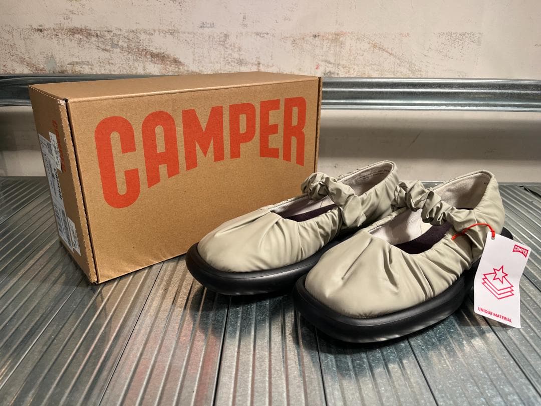 展示品☆CAMPER／ONDA／flat shoes／バレーシューズ／24㎝