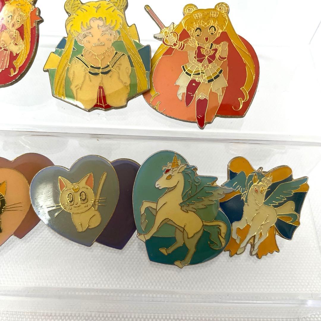 90年代当時物 セーラームーン レア ミラクルピンズ ピンバッチ 平成