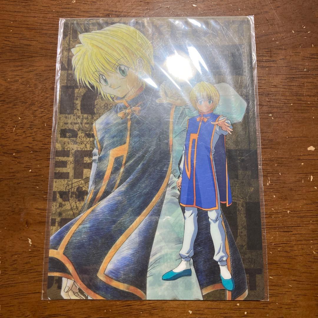 HUNTER×HUNTER旧 クラピカ 下敷きB6サイズ 希少 ハンター文字表 - メルカリ