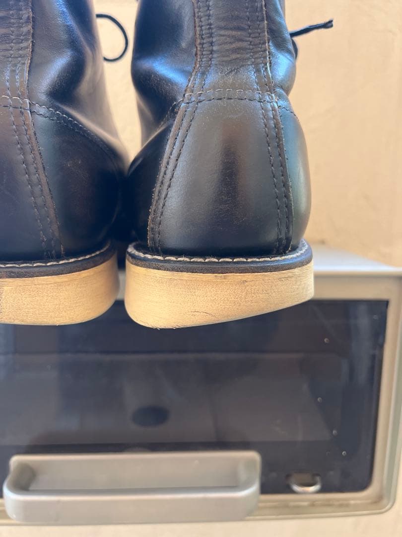 【茶芯/四角犬タグ】RED WING 8179 ブラック 8.5E 26.5cm