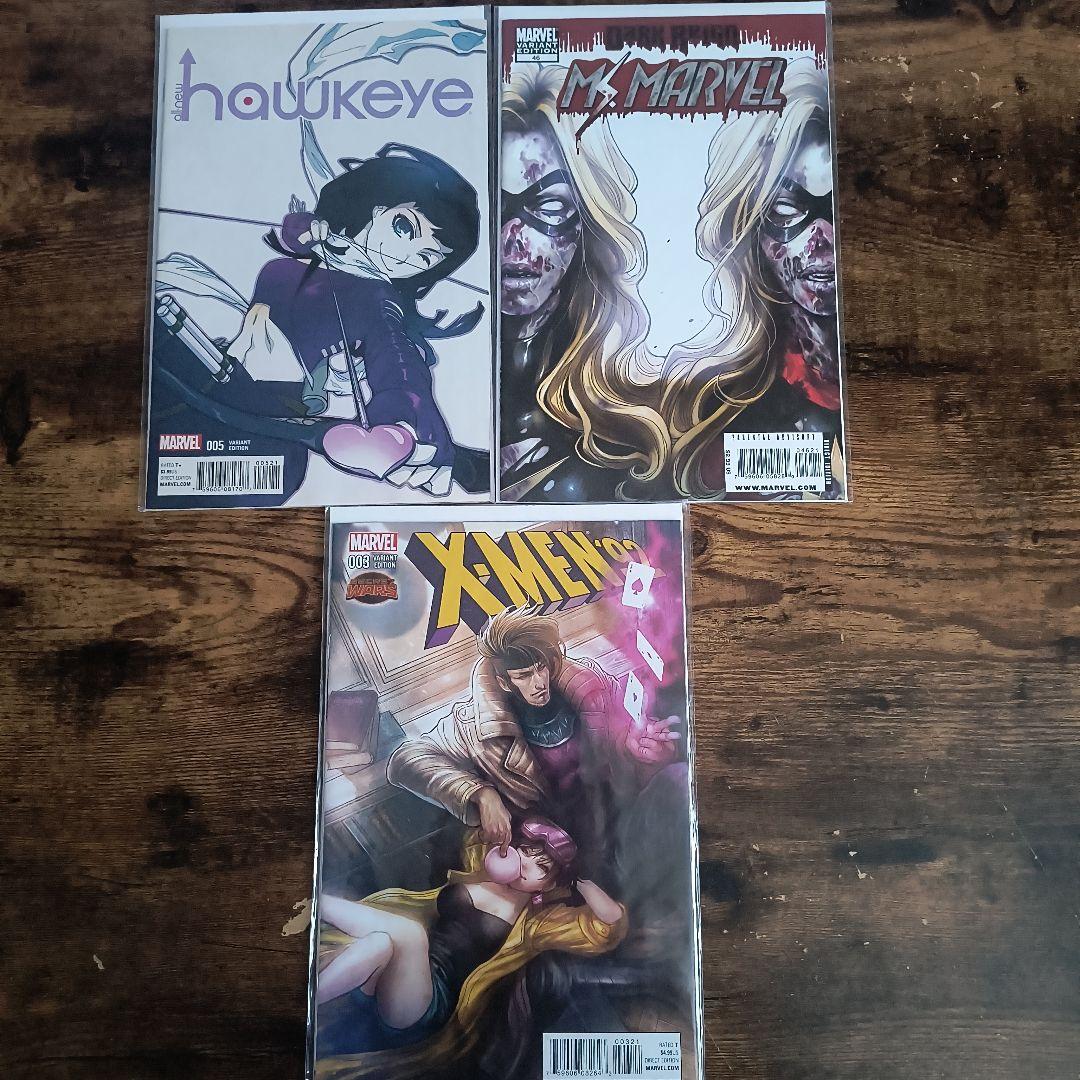 アメコミ リーフ】マンガヴァリアントカバー 6冊セット