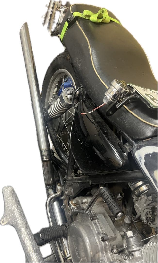 sr400 かち上げマフラー スリップオン チョッパー ボバー 1jr ヤマハ