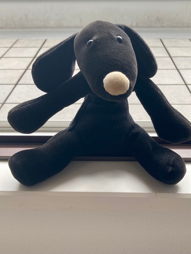 Rykiel 黒い犬のぬいぐるみ Rykiel 黒い犬のぬいぐるみ ナイブラック