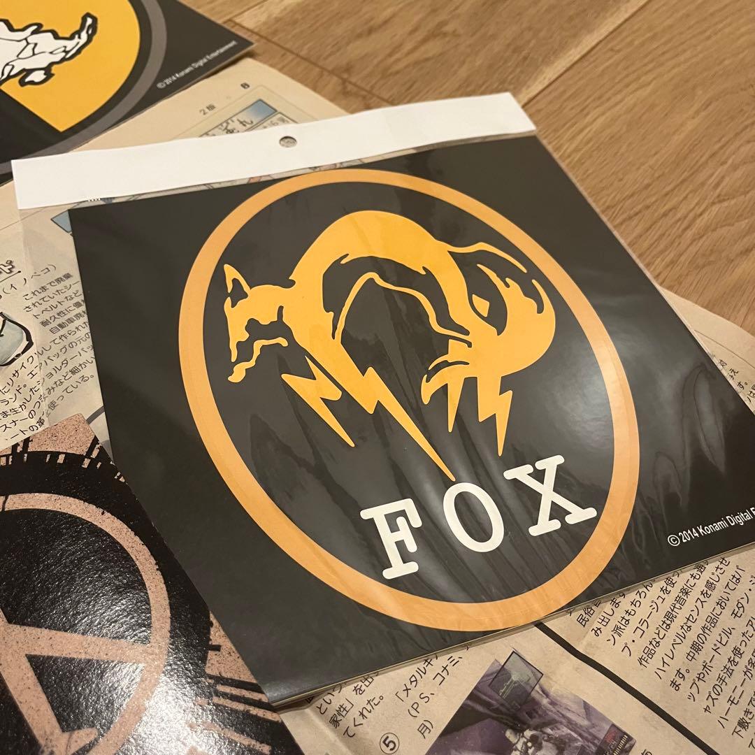 激レア】MGS メタルギアソリッド ステッカー 非売品ノベルティセット