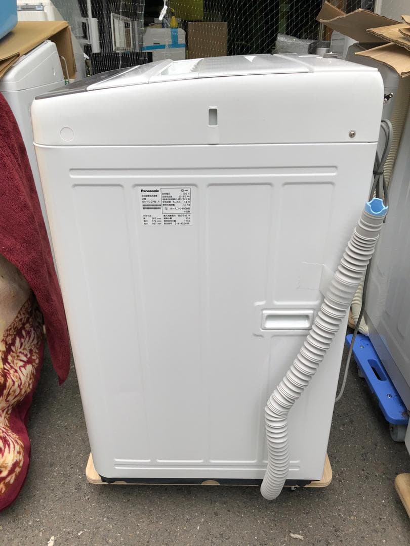 パナソニック 全自動洗濯機 NA-F70PB14-T 7.0kg 2021年製