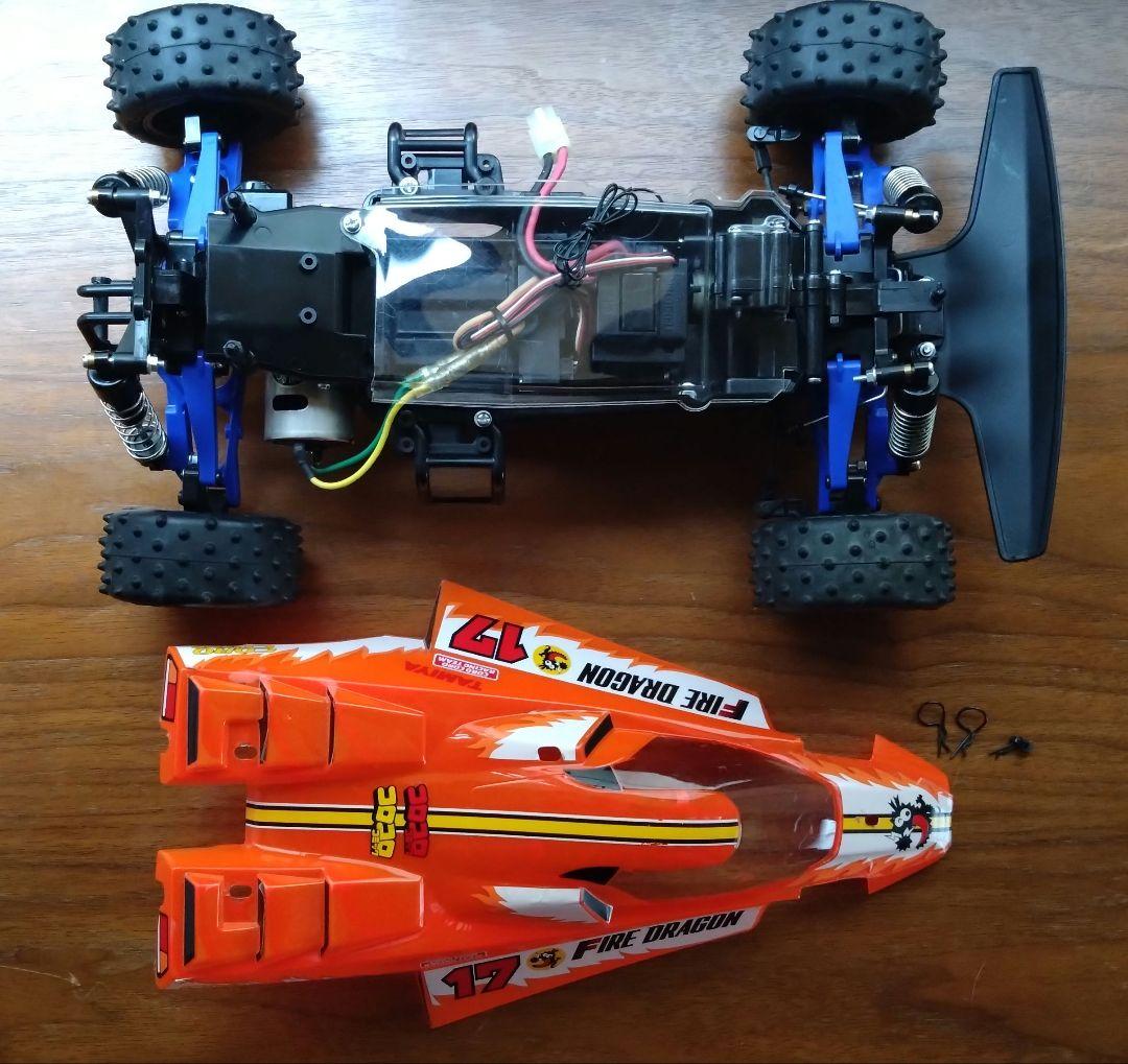 タミヤ ファイヤードラゴン 1/10RC プロポセット メカ付き - メルカリ
